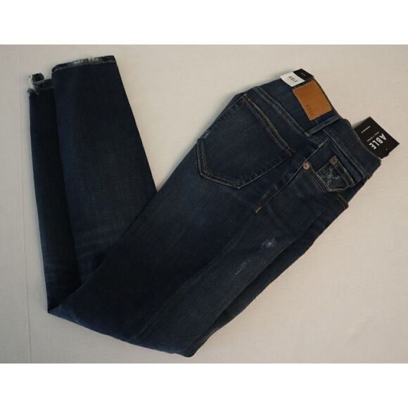 Able x Fashionable Women's Sz 24 The Skinny Aracelly Wash Denim Jeans - Picture 10 of 10